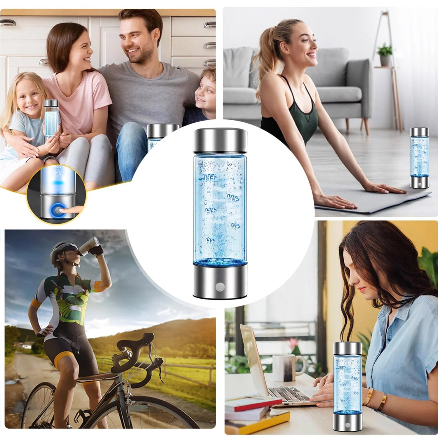 Antioxidant Ionizer Hydrogen Water Bottle