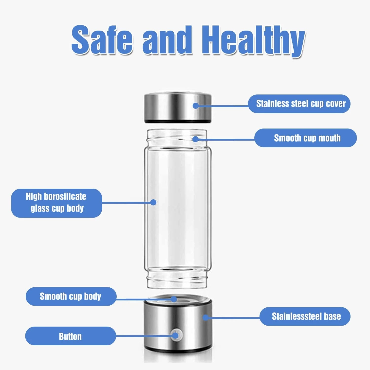 Antioxidant Ionizer Hydrogen Water Bottle