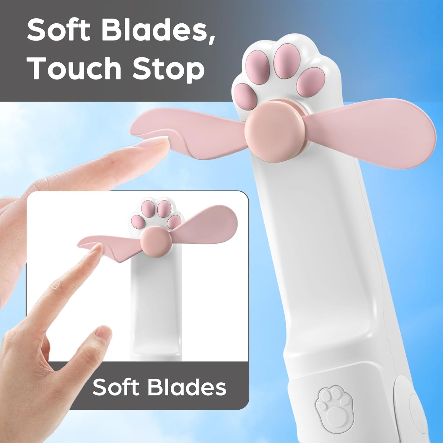 Foldable Rechargeable Mini Fan
