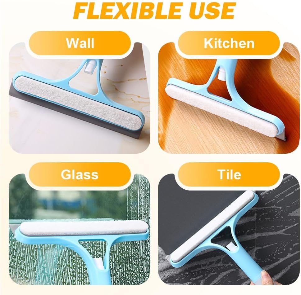 3-in-1 Spray Window & Mirror Squeegee